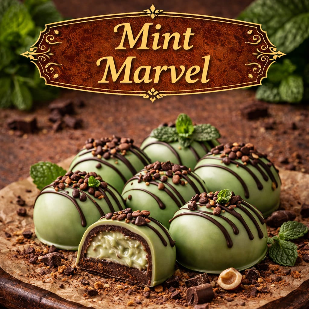 Mint Marvel Truffles – Signature Collection (6 pcs)